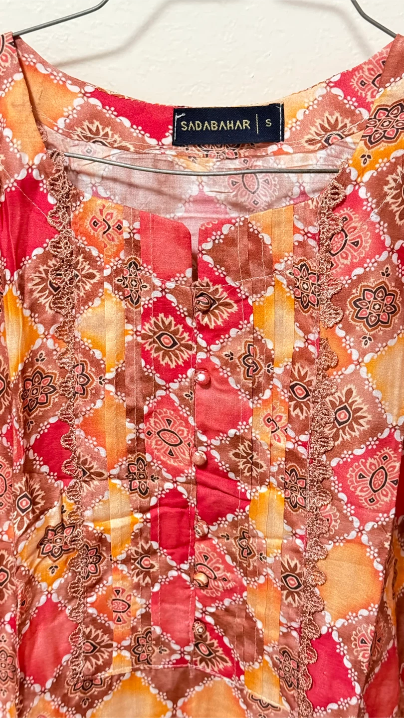 SADABAHAR Women's Printed Kurti Set Size S - photo 3