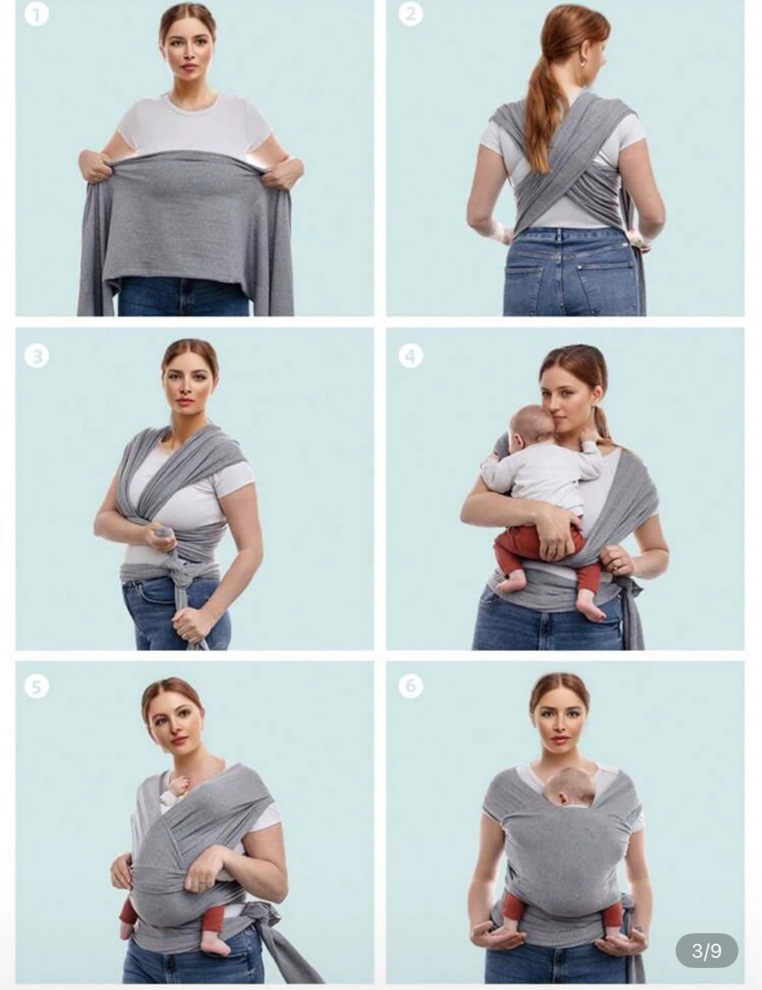 Happy Galk Baby Wrap Carrier