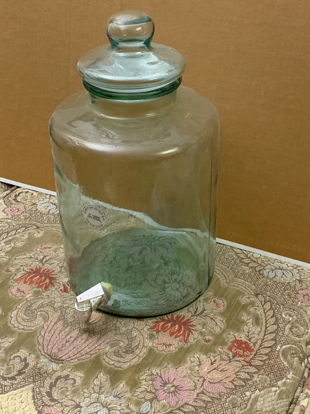 Vidrios San Miguel Recycled Glass Beverage Dispenser