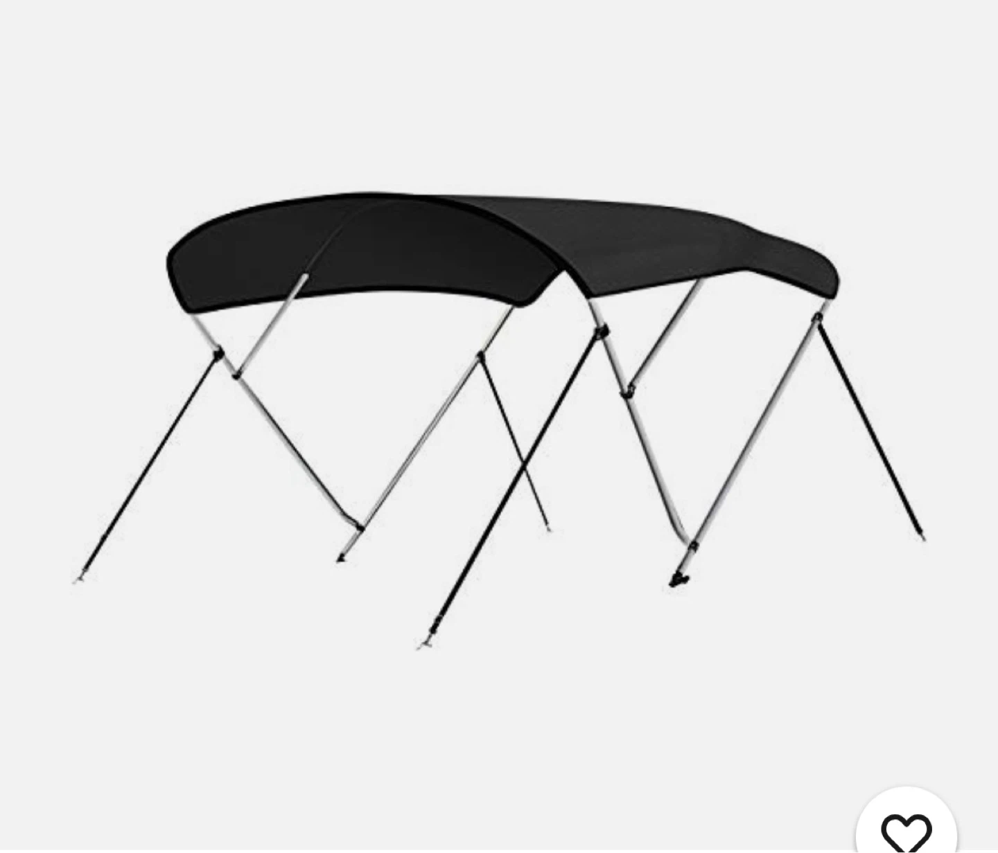 SereneLife SLBT466G Waterproof Boat Bimini Top Cover