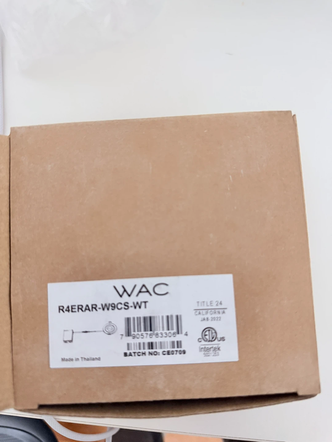 WAC R4ERAR-W9CS-WT Recessed LED Downlight - photo 2