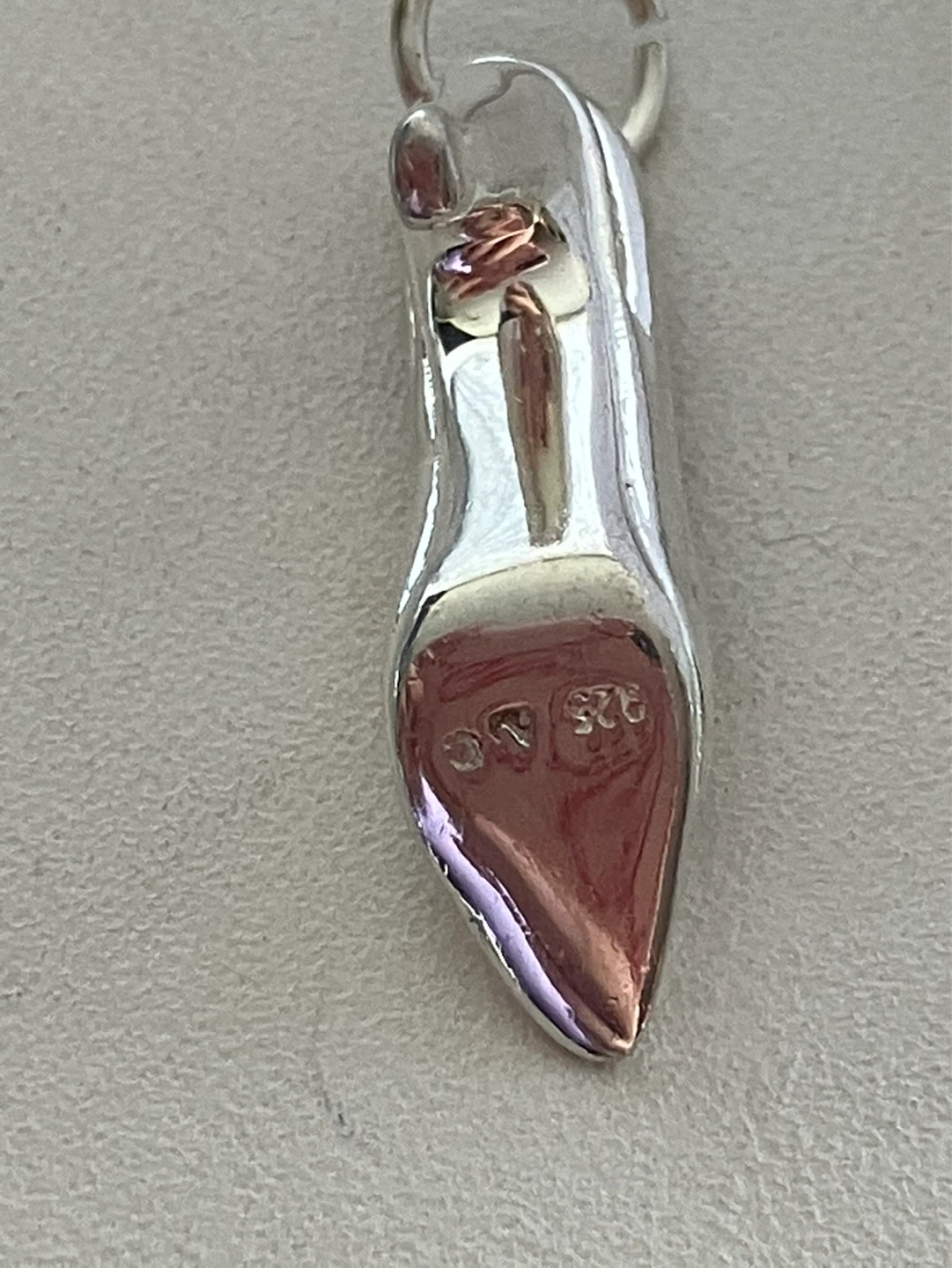 Sterling Silver High Heel Shoe Charm - photo 4