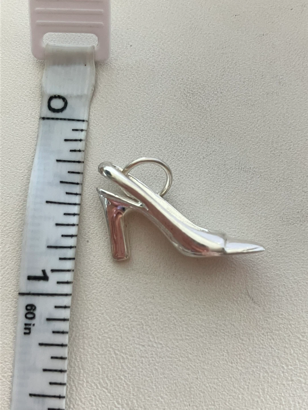 Sterling Silver High Heel Shoe Charm - photo 2