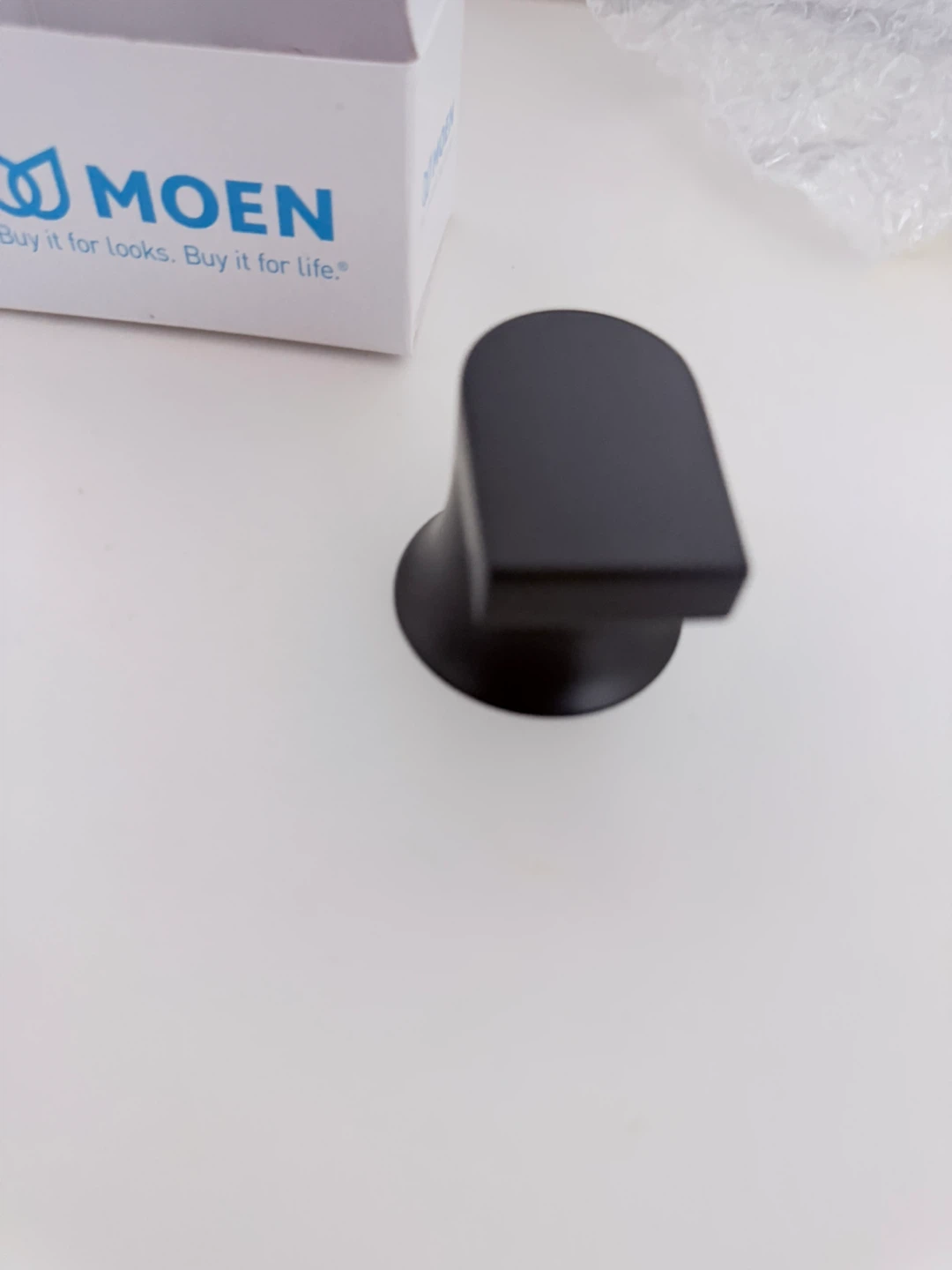 Moen Matte Black Hook