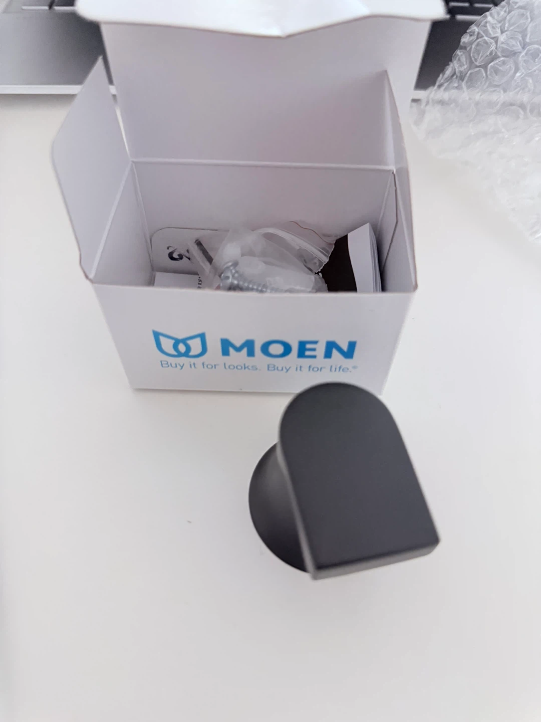 Moen Matte Black Hook - photo 4