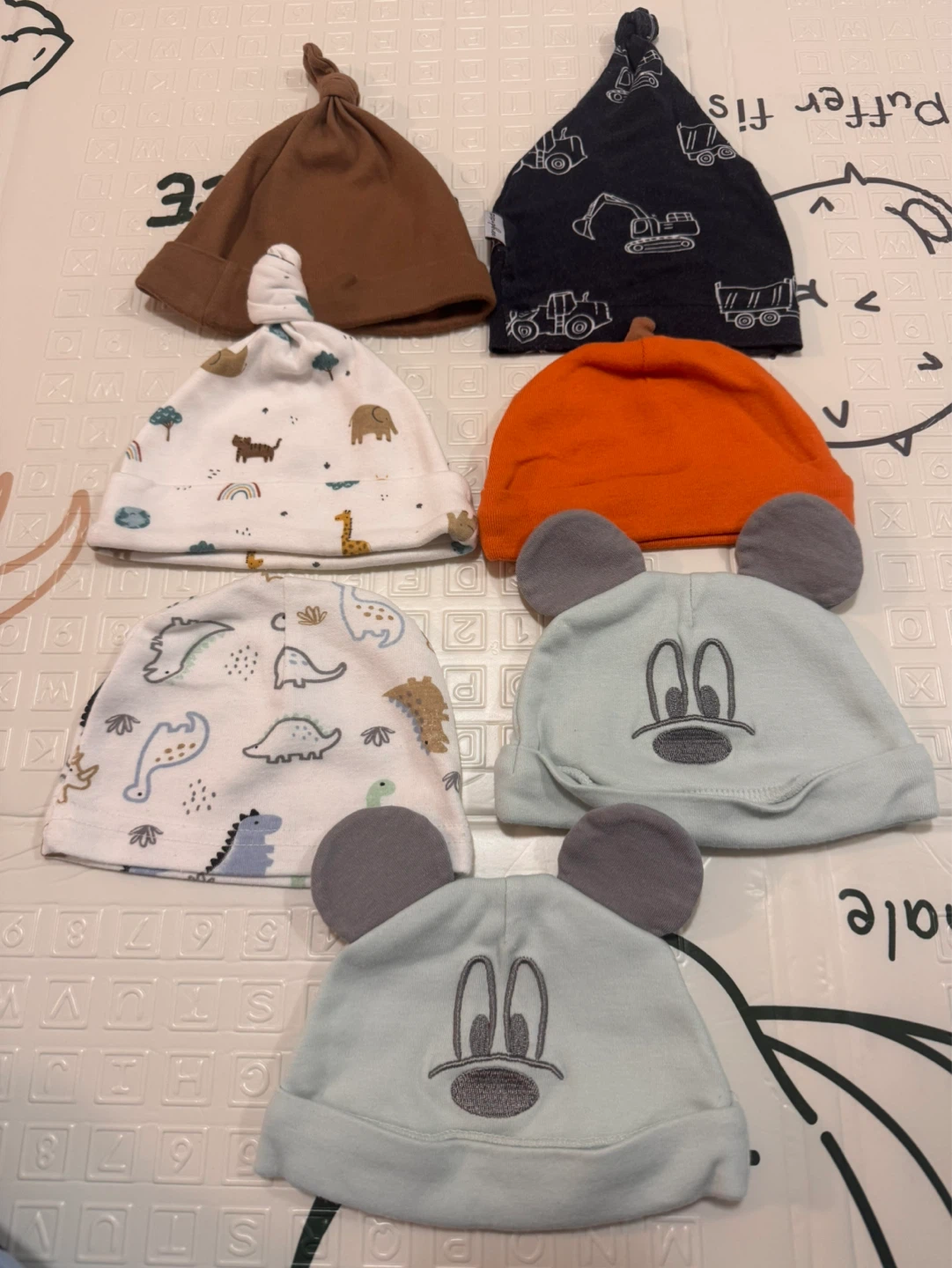 Baby Hats - Set of 6