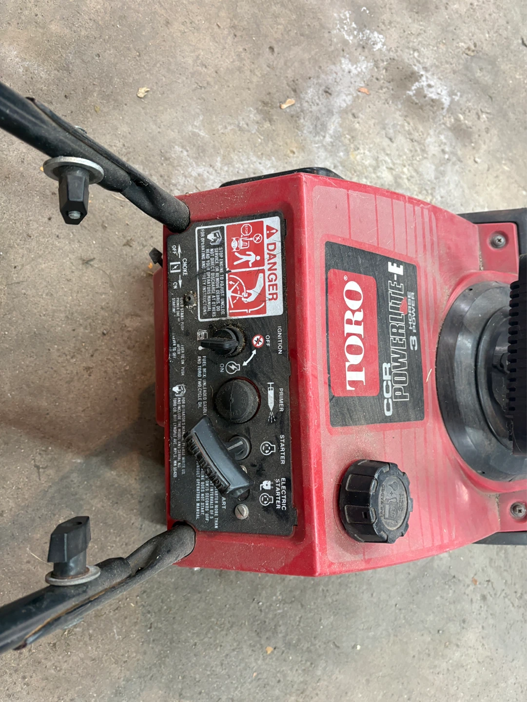 Toro CCR PowerLite-E 3 Horse Power Snow Blower - photo 3