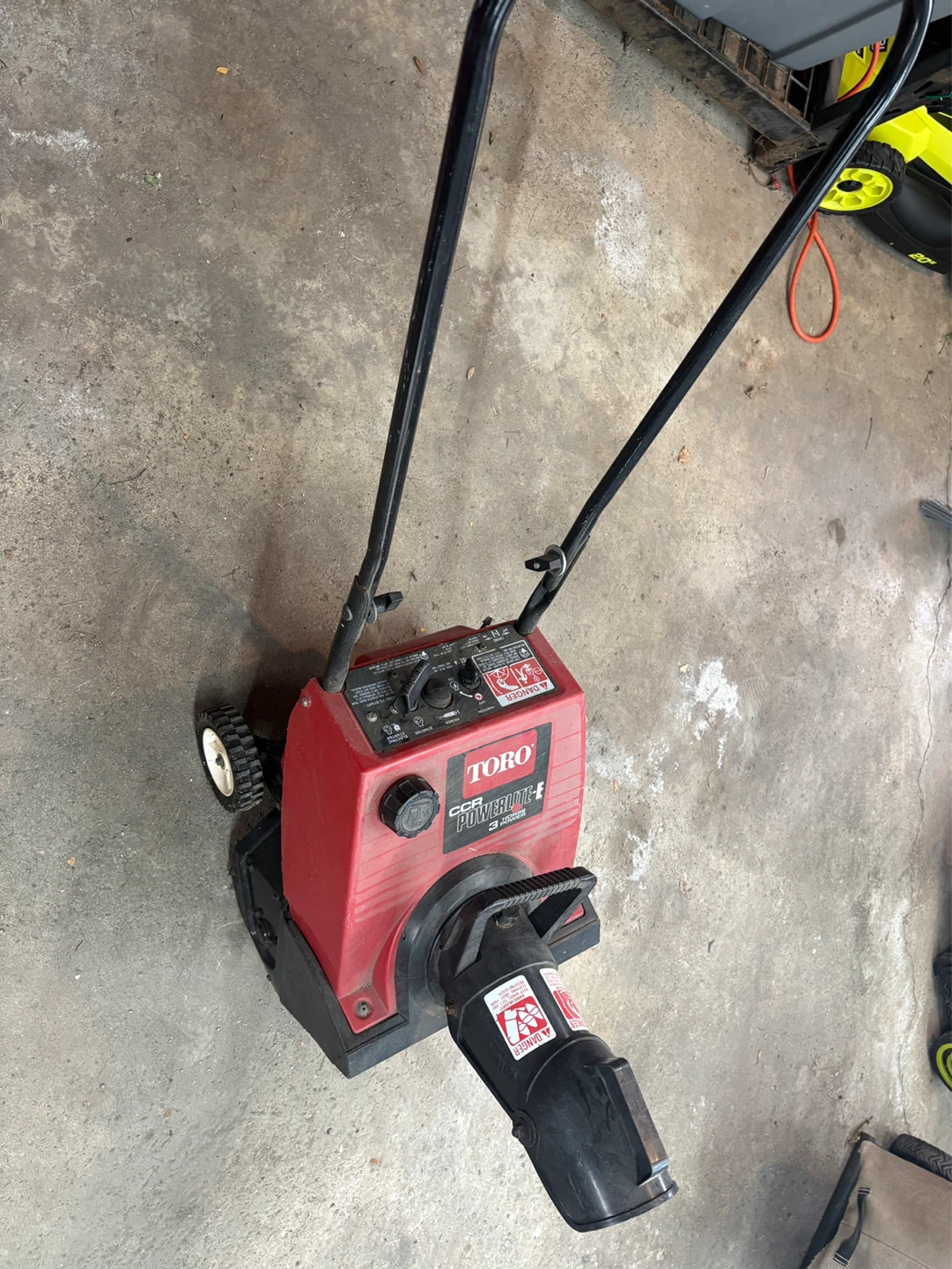 Toro CCR PowerLite-E 3 Horse Power Snow Blower - photo 2