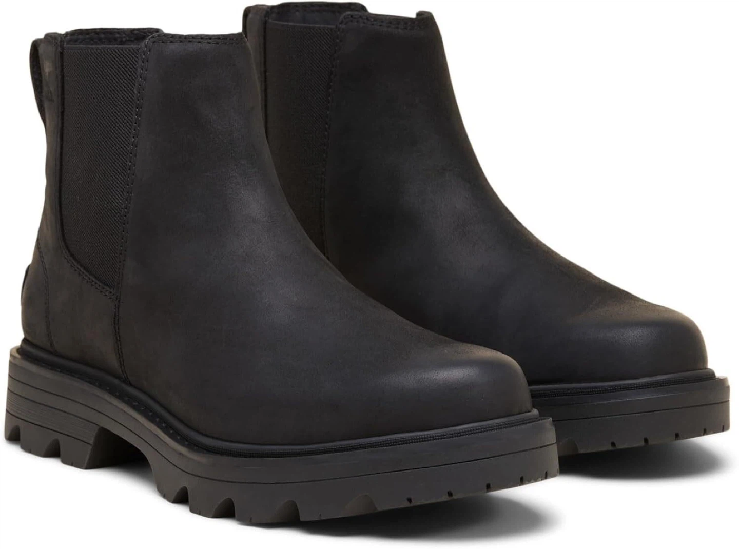 Sorel Black Leather Chelsea Boots - photo 3