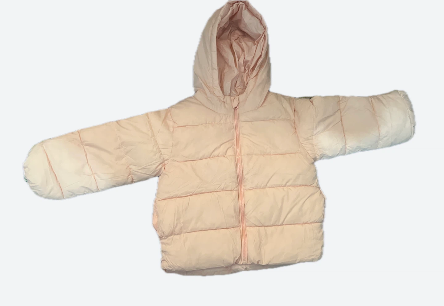 Pink Puffer Jacket - Size 5Y