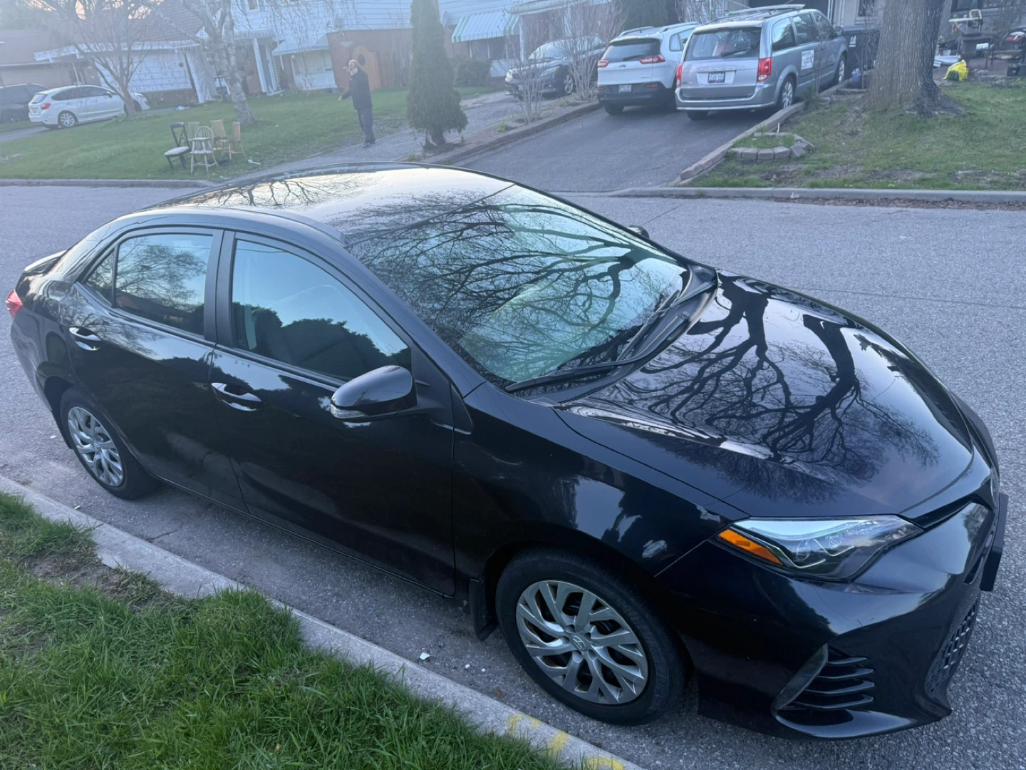 Black Toyota Corolla SE Sedan 2018 sep - photo 5