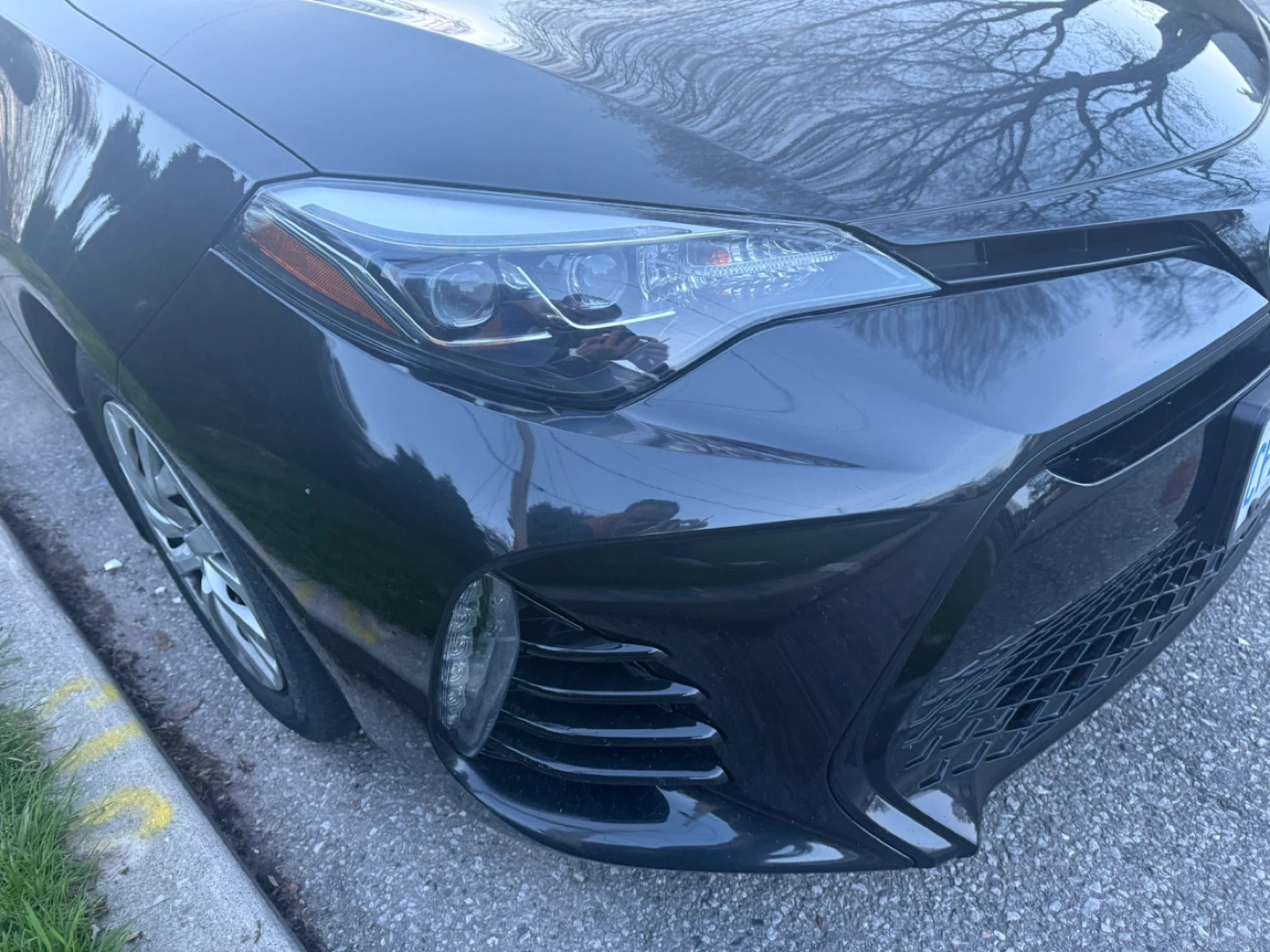 Black Toyota Corolla SE Sedan 2018 sep - photo 4