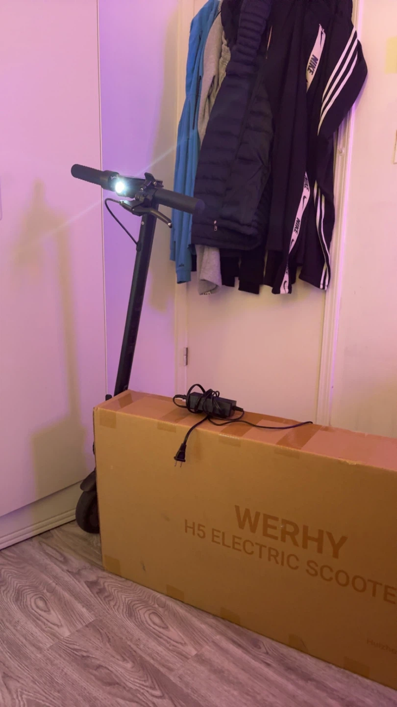 WERHY H5 Electric Scooter - Red - photo 3