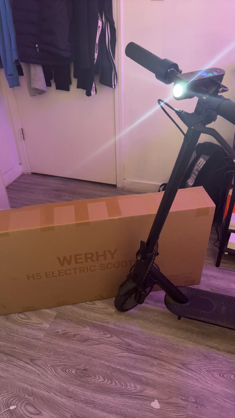 WERHY H5 Electric Scooter - Red - photo 2