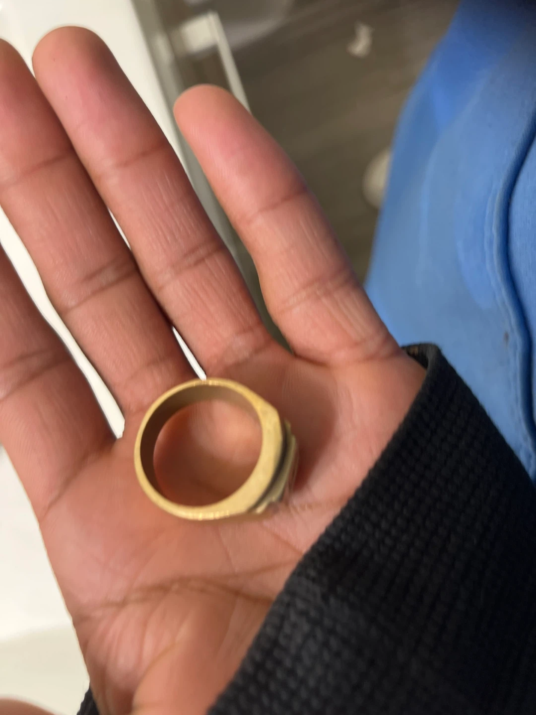 Gold Tone Ring