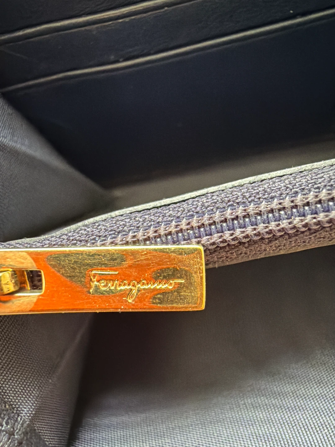 Salvatore Ferragamo Leather Wallet - Navy - photo 4