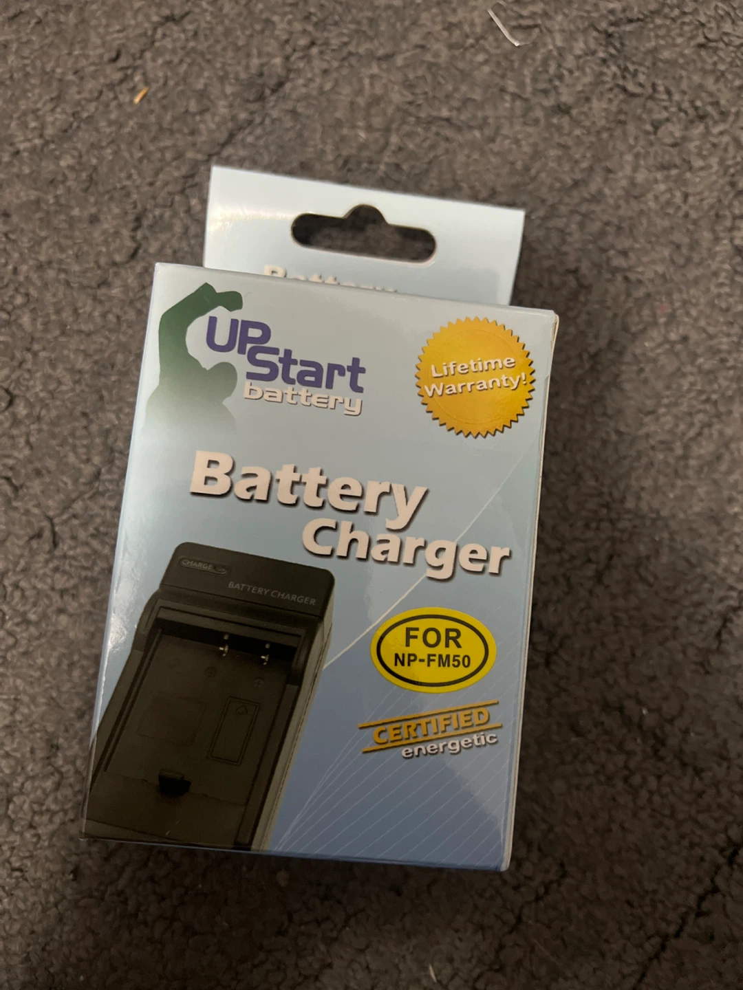 UpStart Battery Travel Charger for NP-FM50