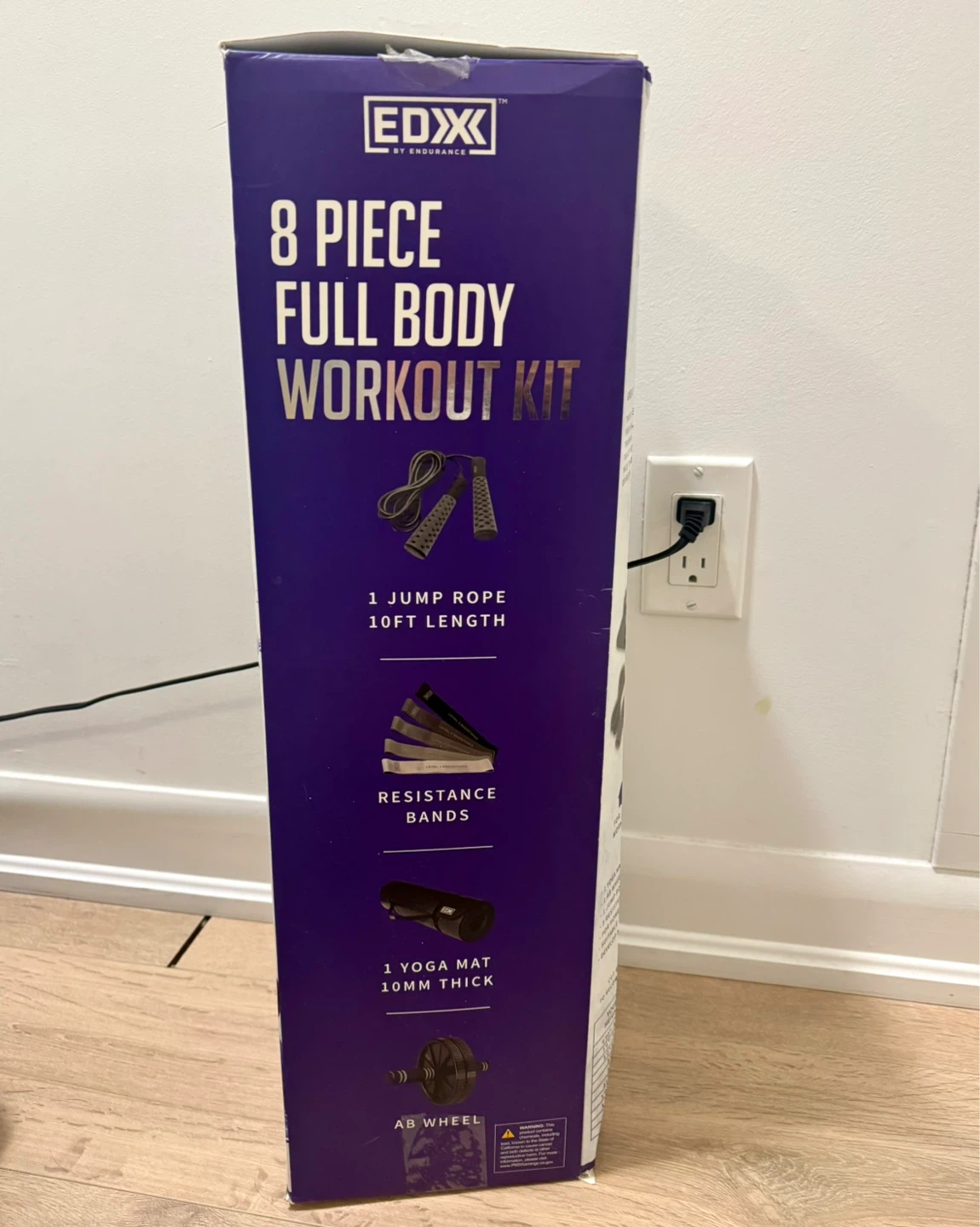 EDX 8 Piece Full Body Workout Kit with Yoga Mat - photo 2