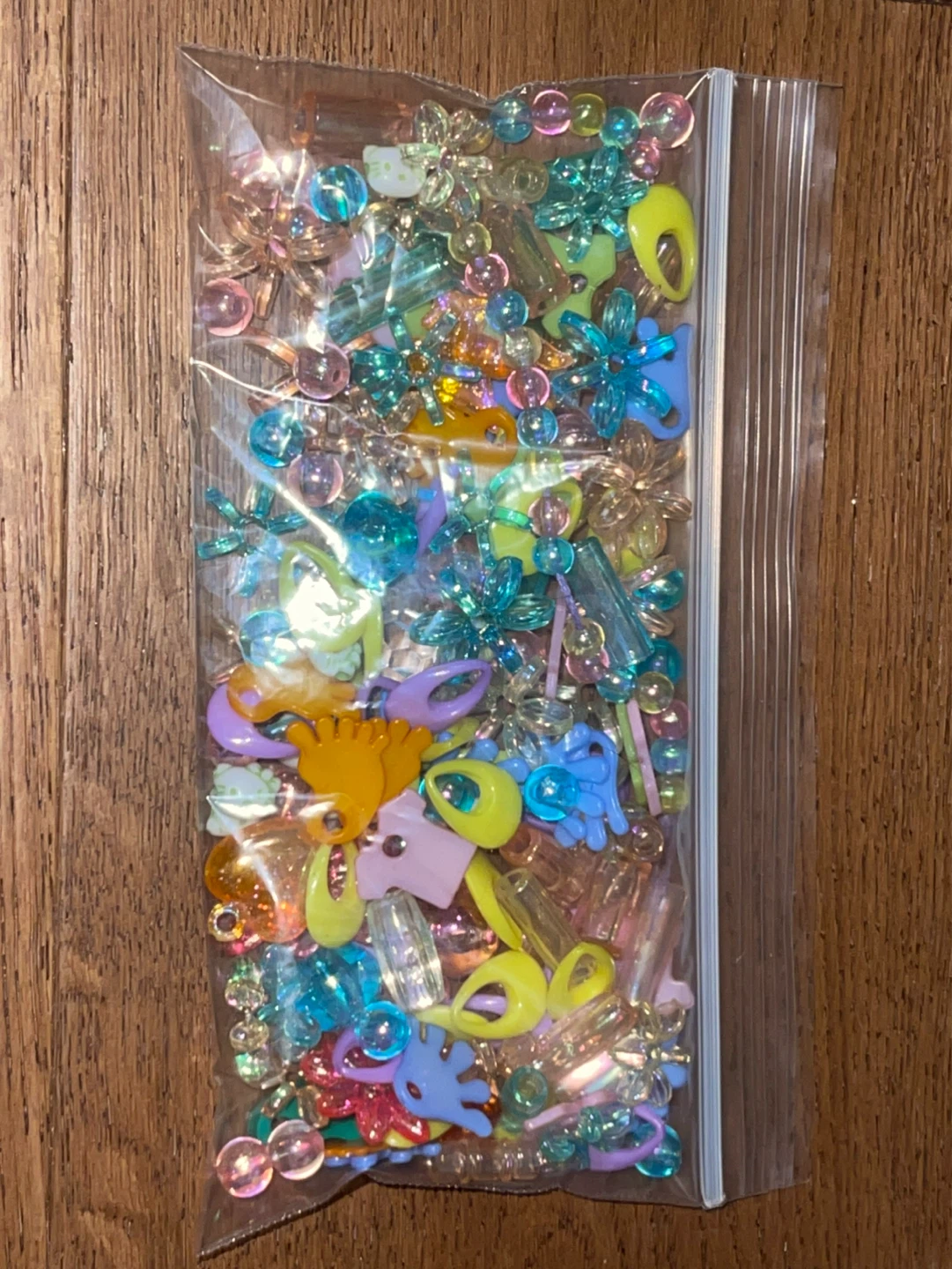 Assorted Craft Beads and Charms