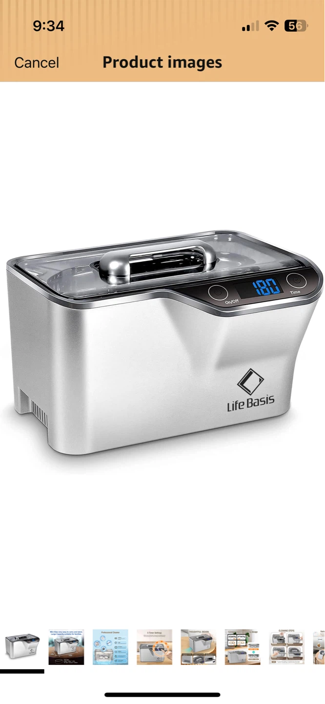 Life Basis Ultrasonic Cleaner