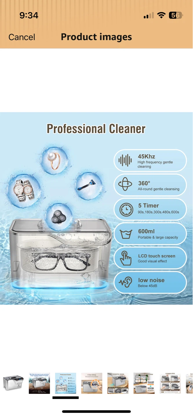 Life Basis Ultrasonic Cleaner - photo 3
