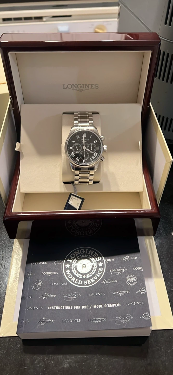 Brand New Longines Master Collection Automatic Chronograph Watch