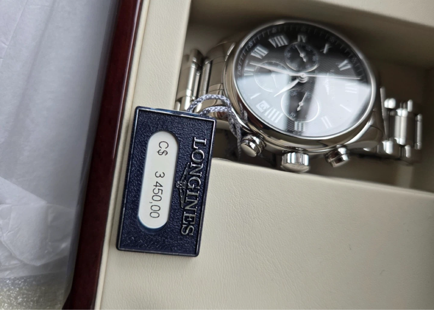 Brand New Longines Master Collection Automatic Chronograph Watch - photo 5