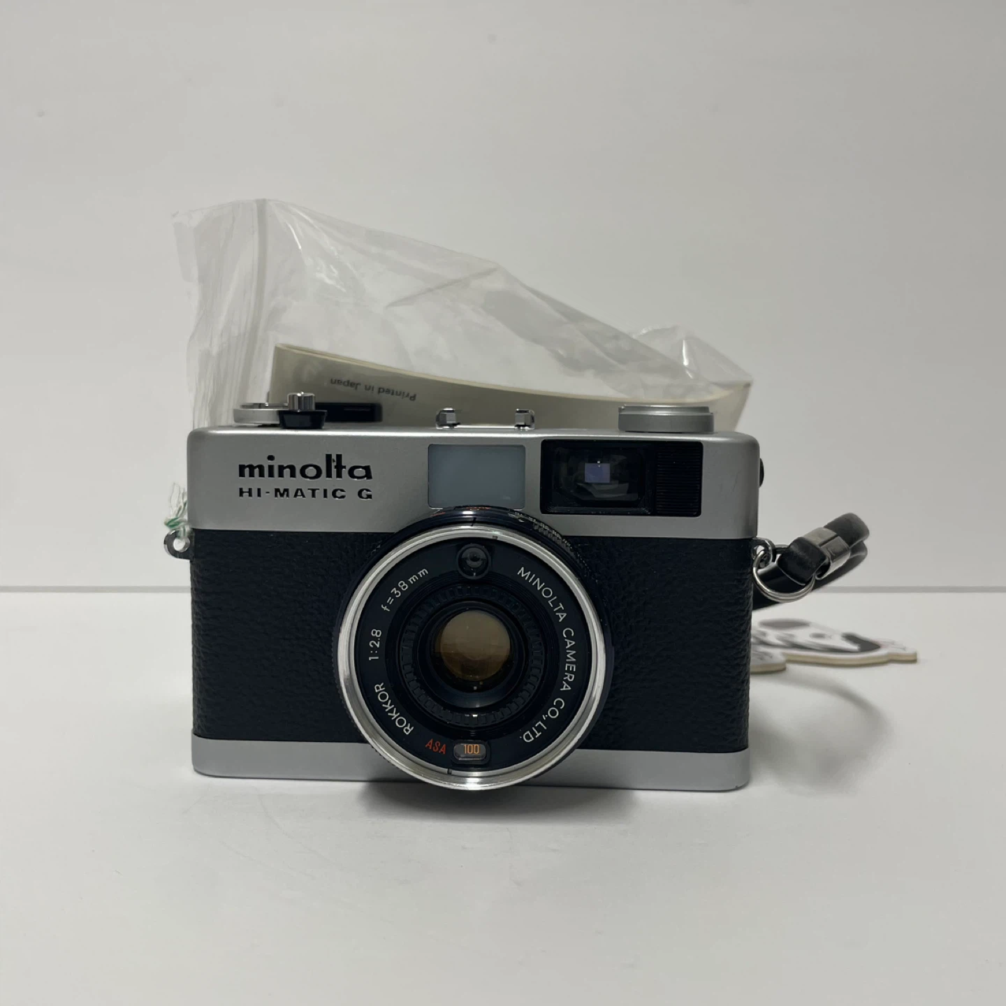 Minolta Hi-Matic G Film Camera with Flash - photo 4