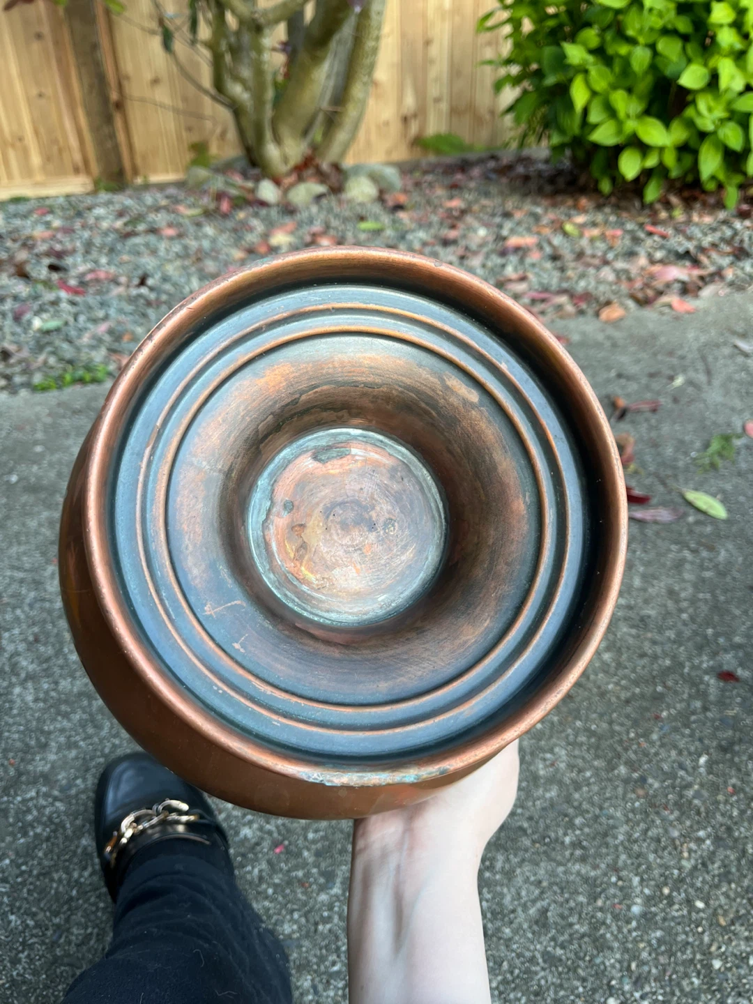 Vintage Brass and Copper Planters Set - photo 2