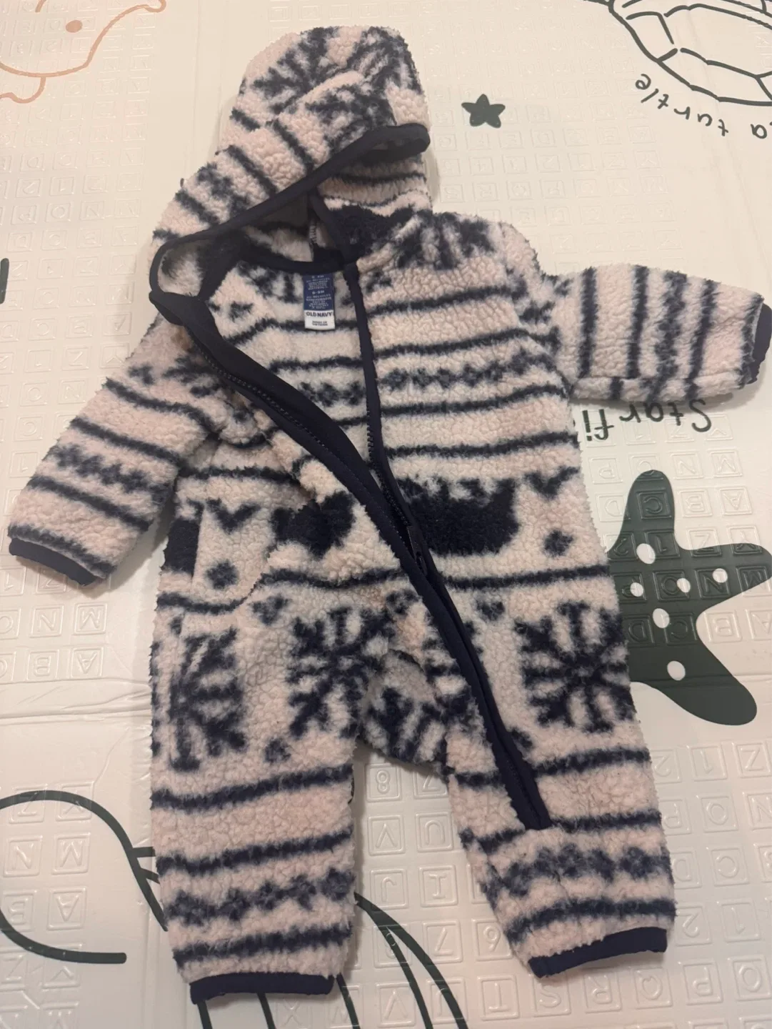 Old Navy Baby Fleece Snowsuit 0-3M