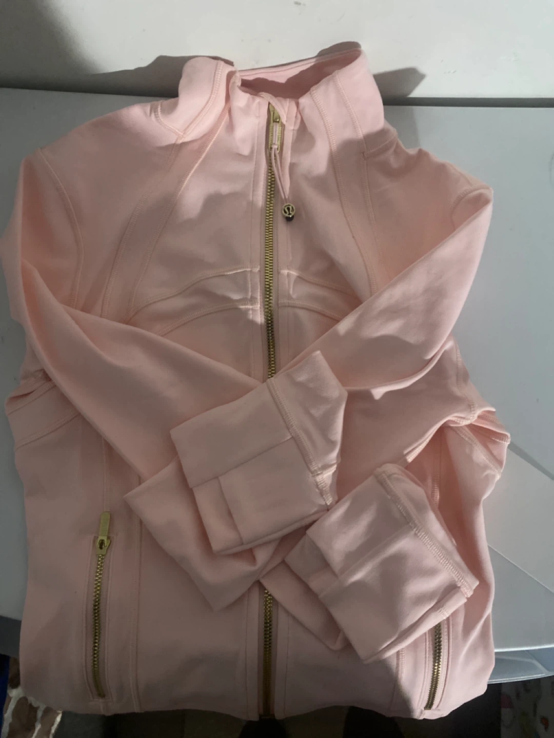 Lululemon Define Cropped Jacket Nulu Pink Size 4 - photo 2