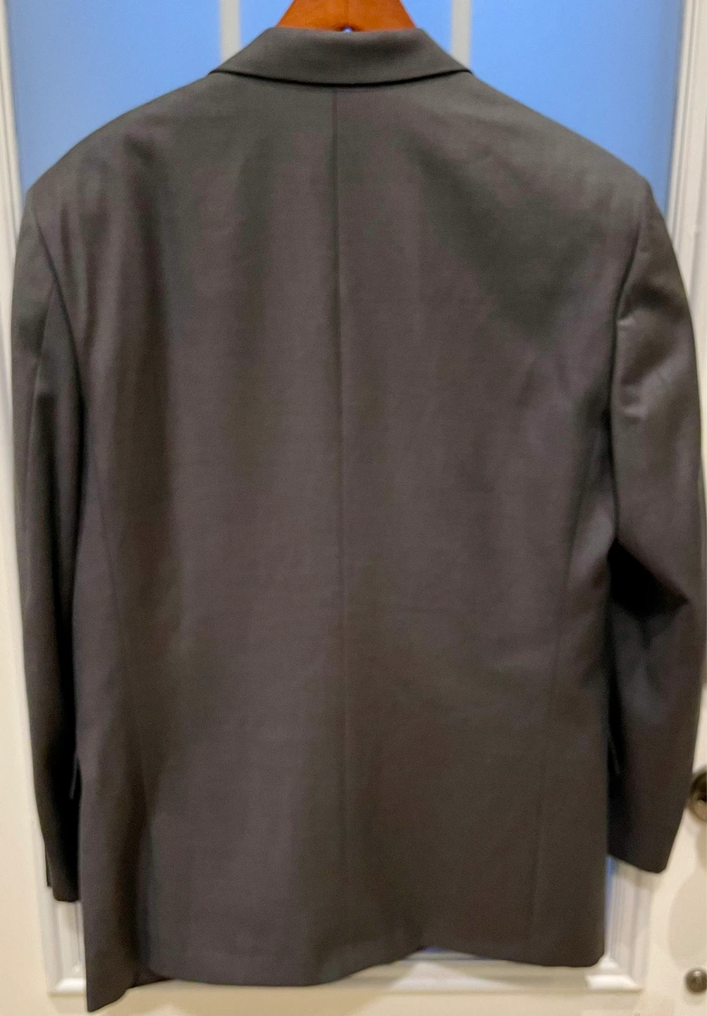 DAWEI Men's Dark Gray Suit Jacket - photo 4