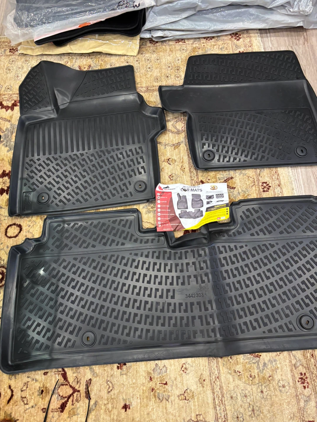 KIA EV6 2022-2025 3D Custom Fit Car Floor Mats