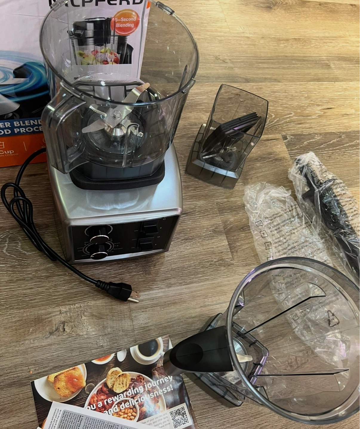 NILPFerd 1500W Super Blender & Food Processor - photo 3