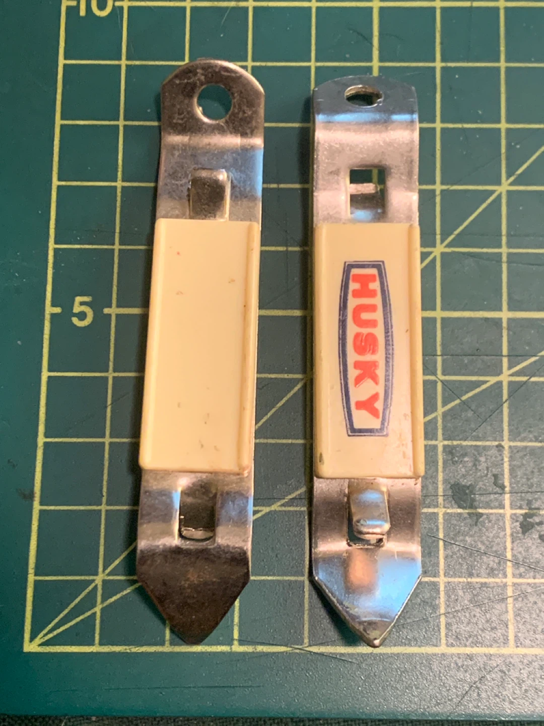 Vintage Canada Husky oil Can Opener Set