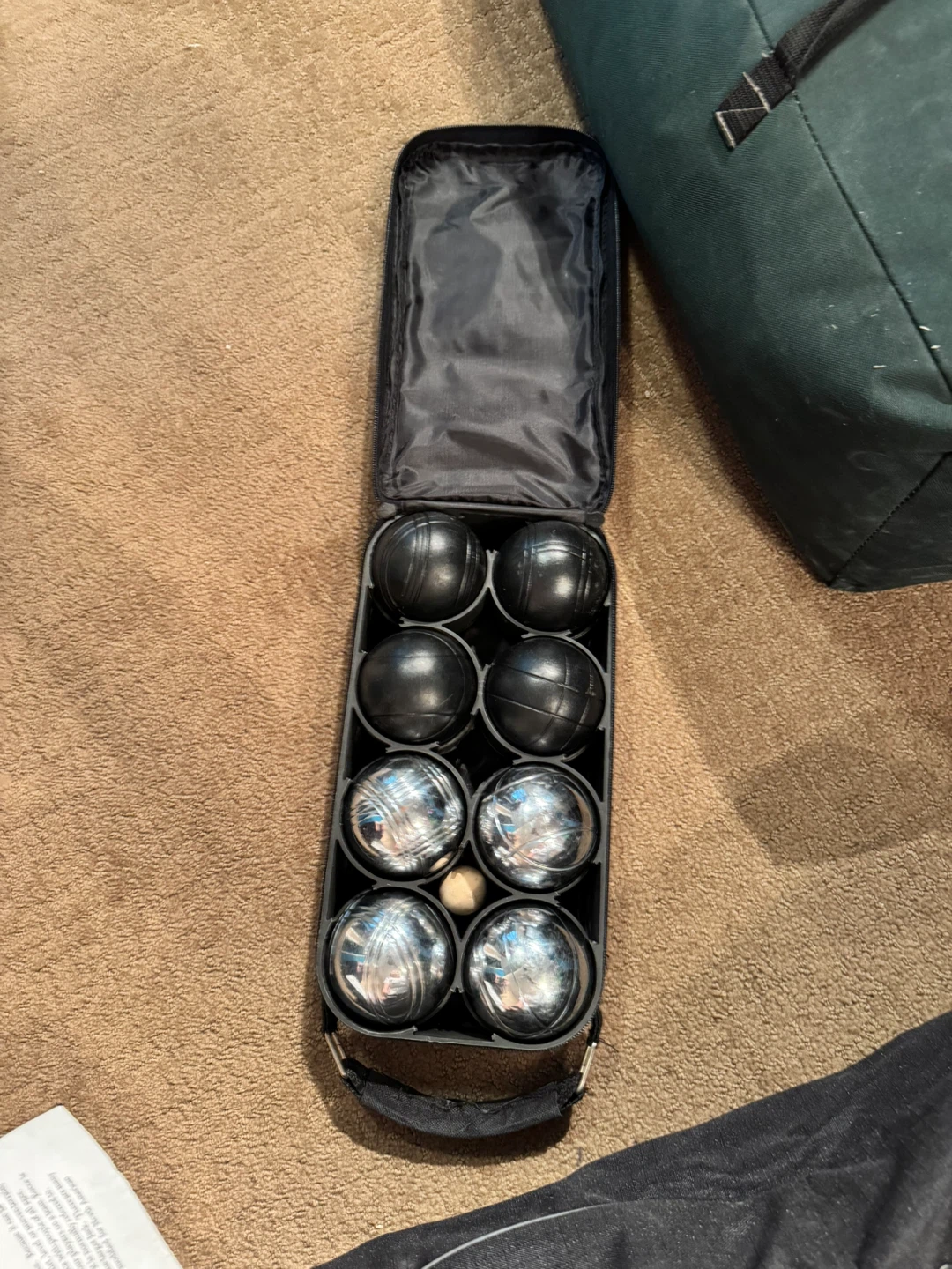 Bocce Ball Set with Carrying Case
