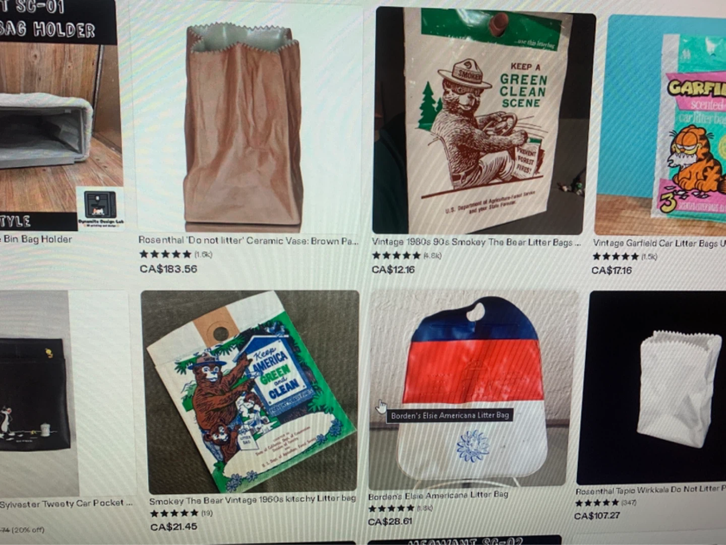 ThinKmetric  litter bag 1978 British Columbia - photo 3