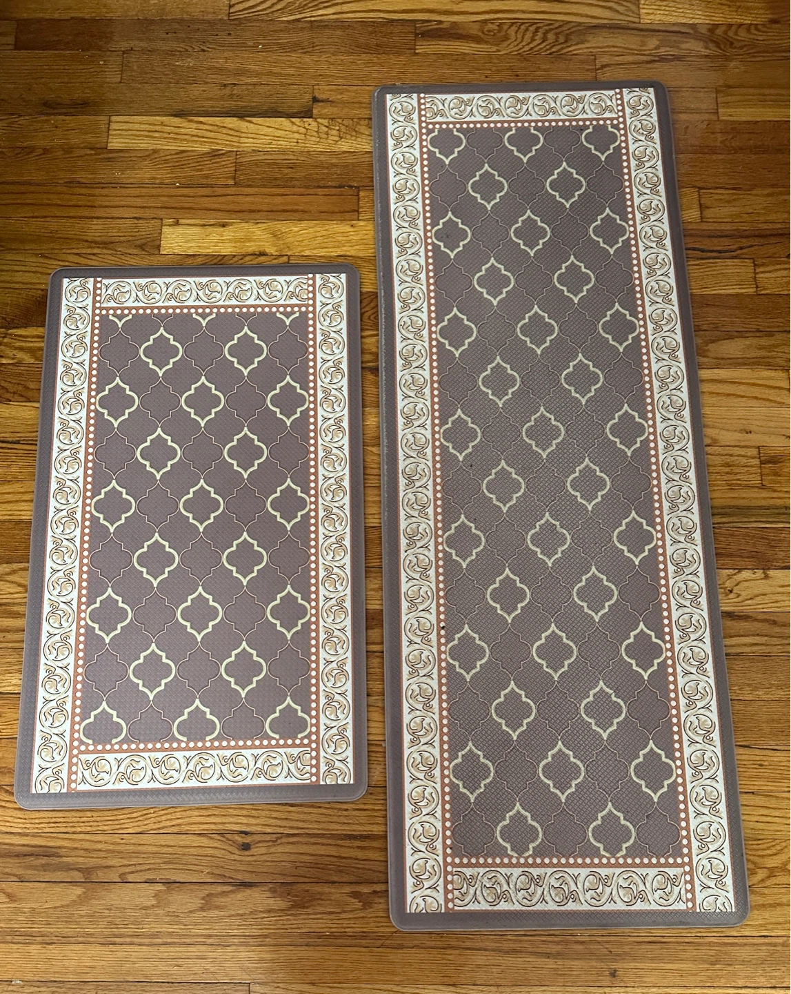 Set of 2 Decorative Kitchen Mats