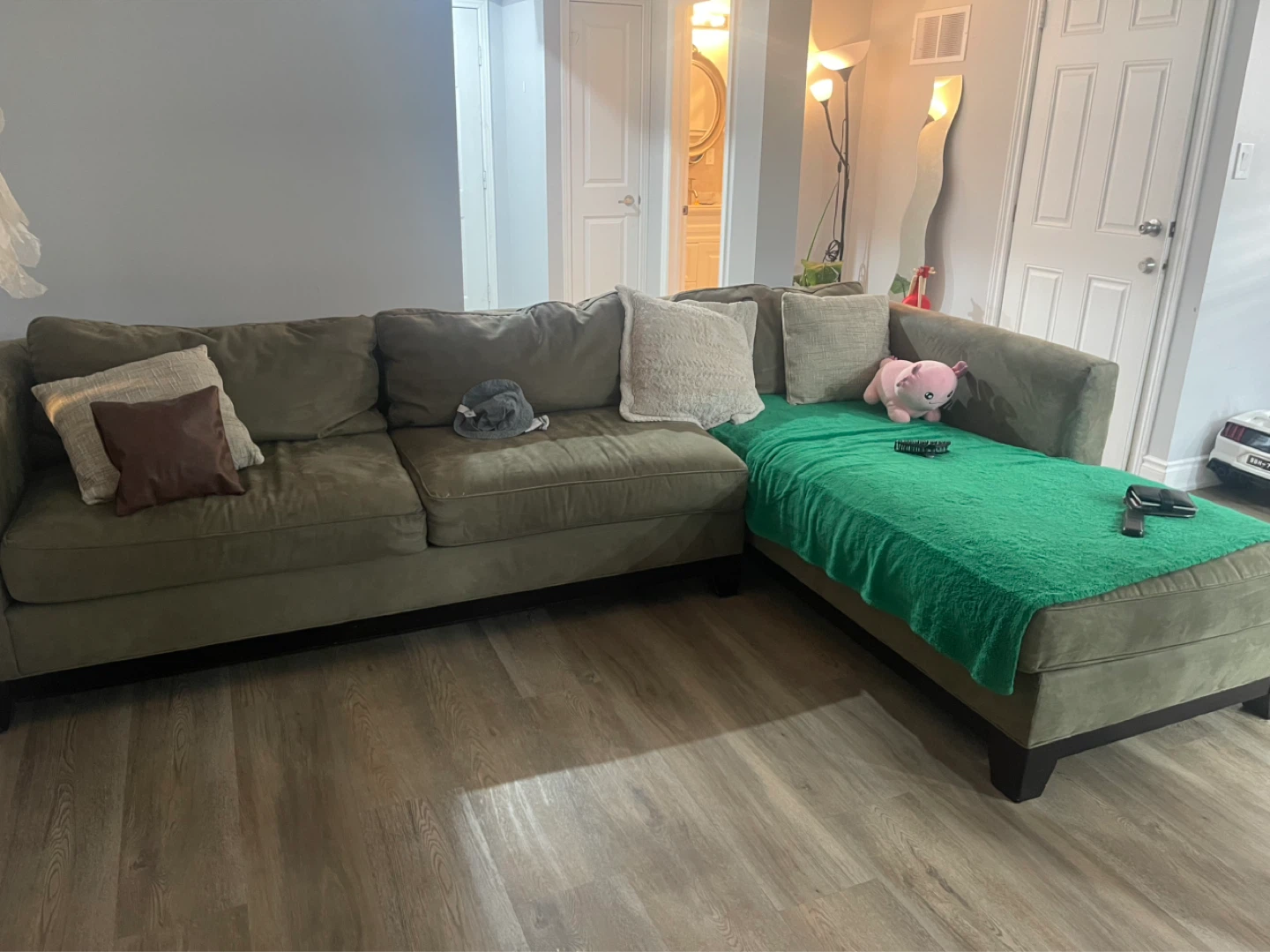 Green Sectional Sofa