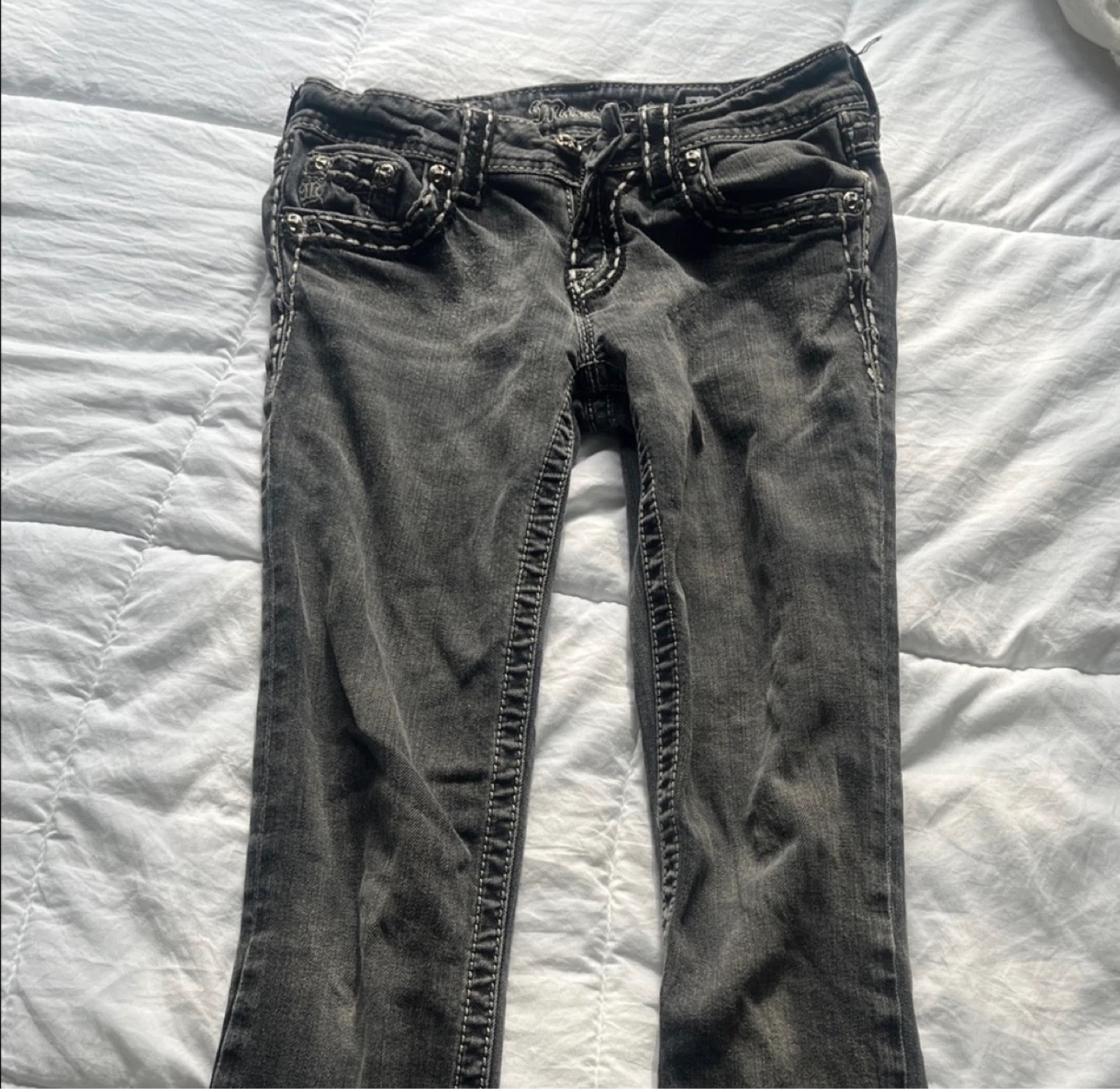 Miss Me Skinny JeansGrey Denim