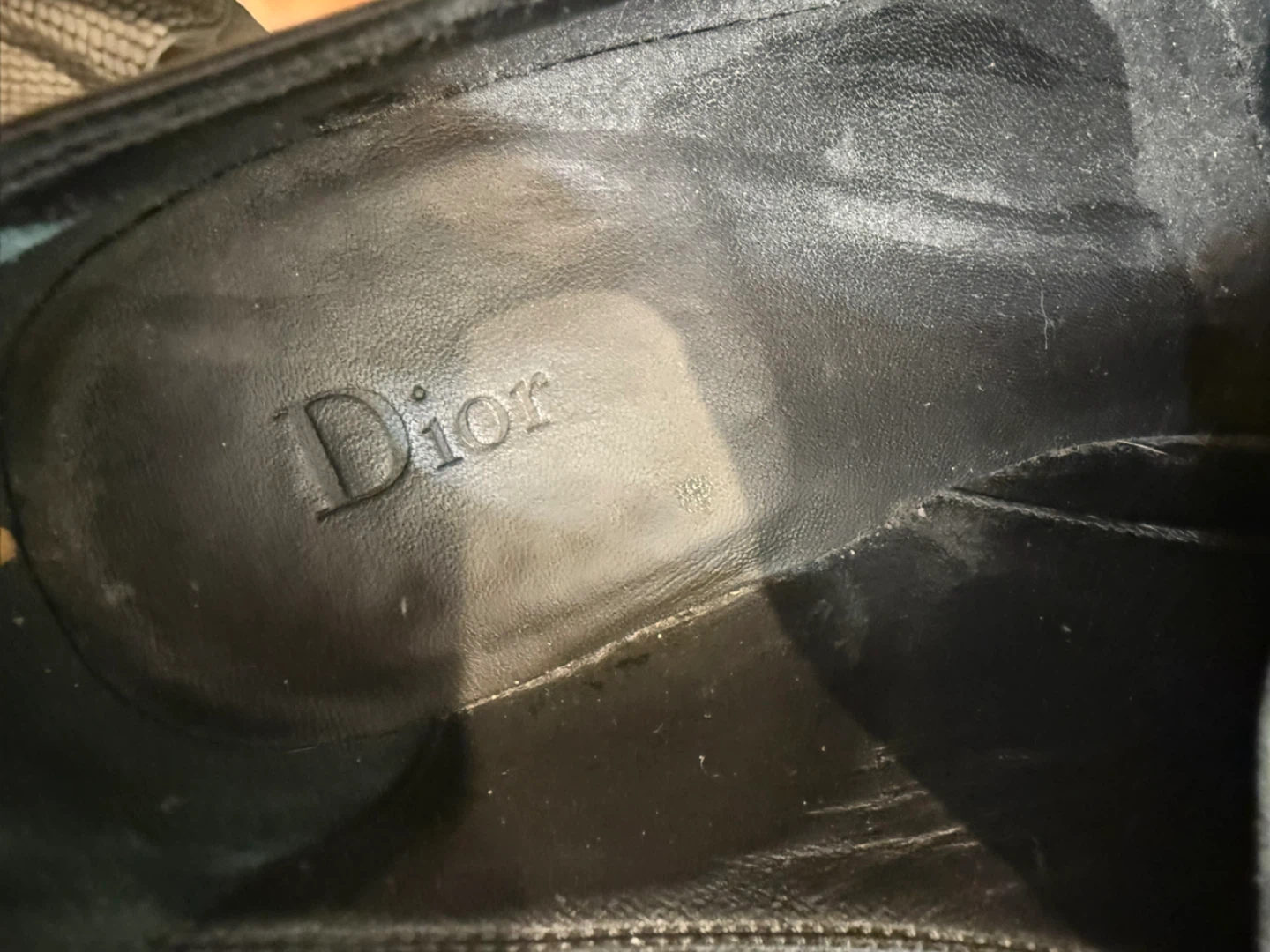 Dior Men's Black Leather Dress Shoes - Size 12 - photo 5