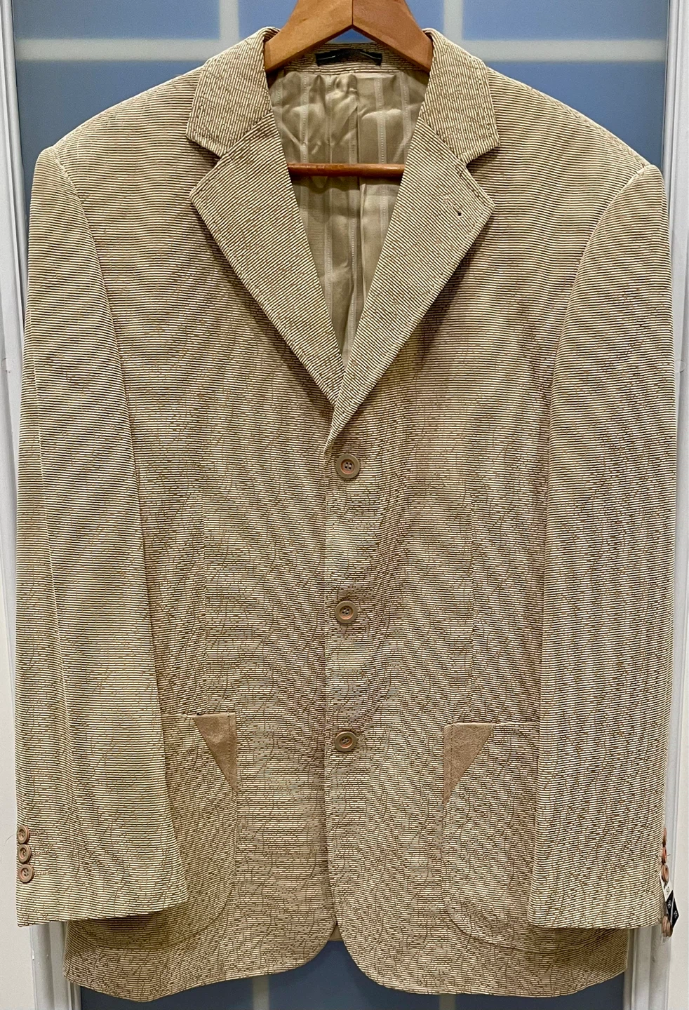 Tan Textured Blazer - photo 3