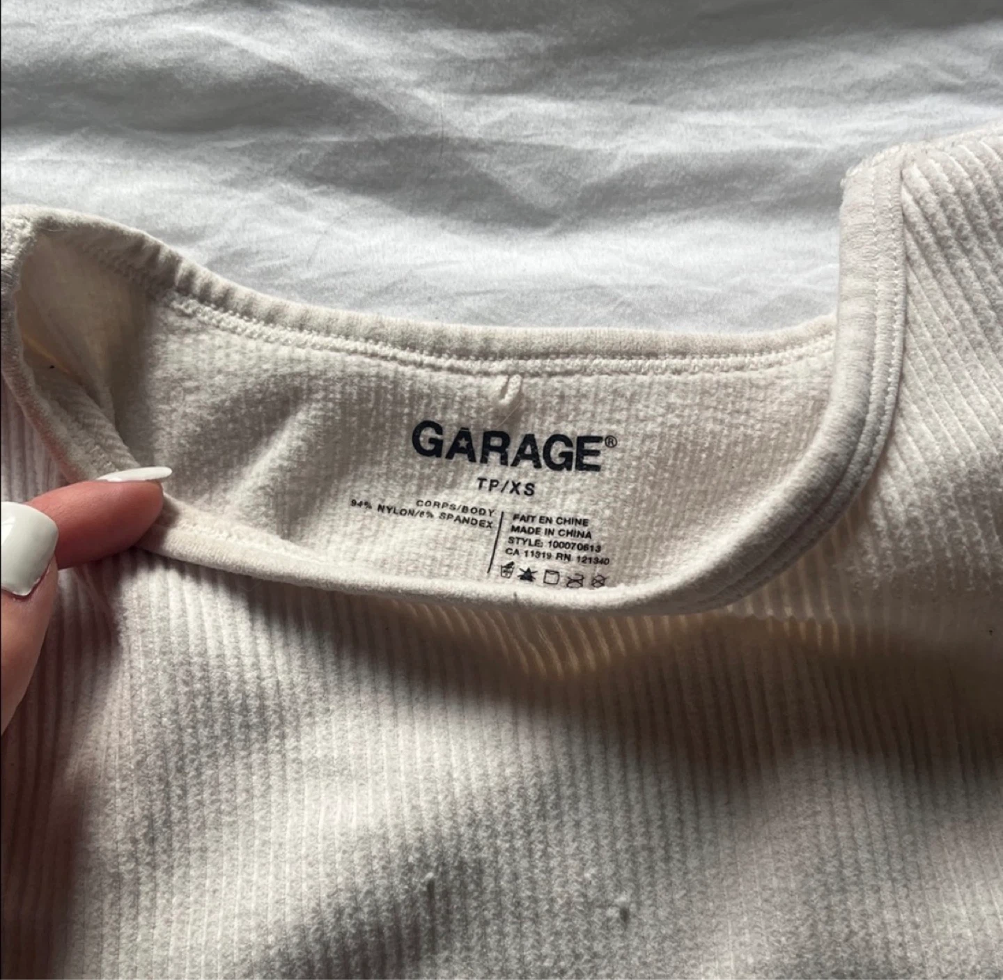 Garage Ribbed Tank Top - photo 2
