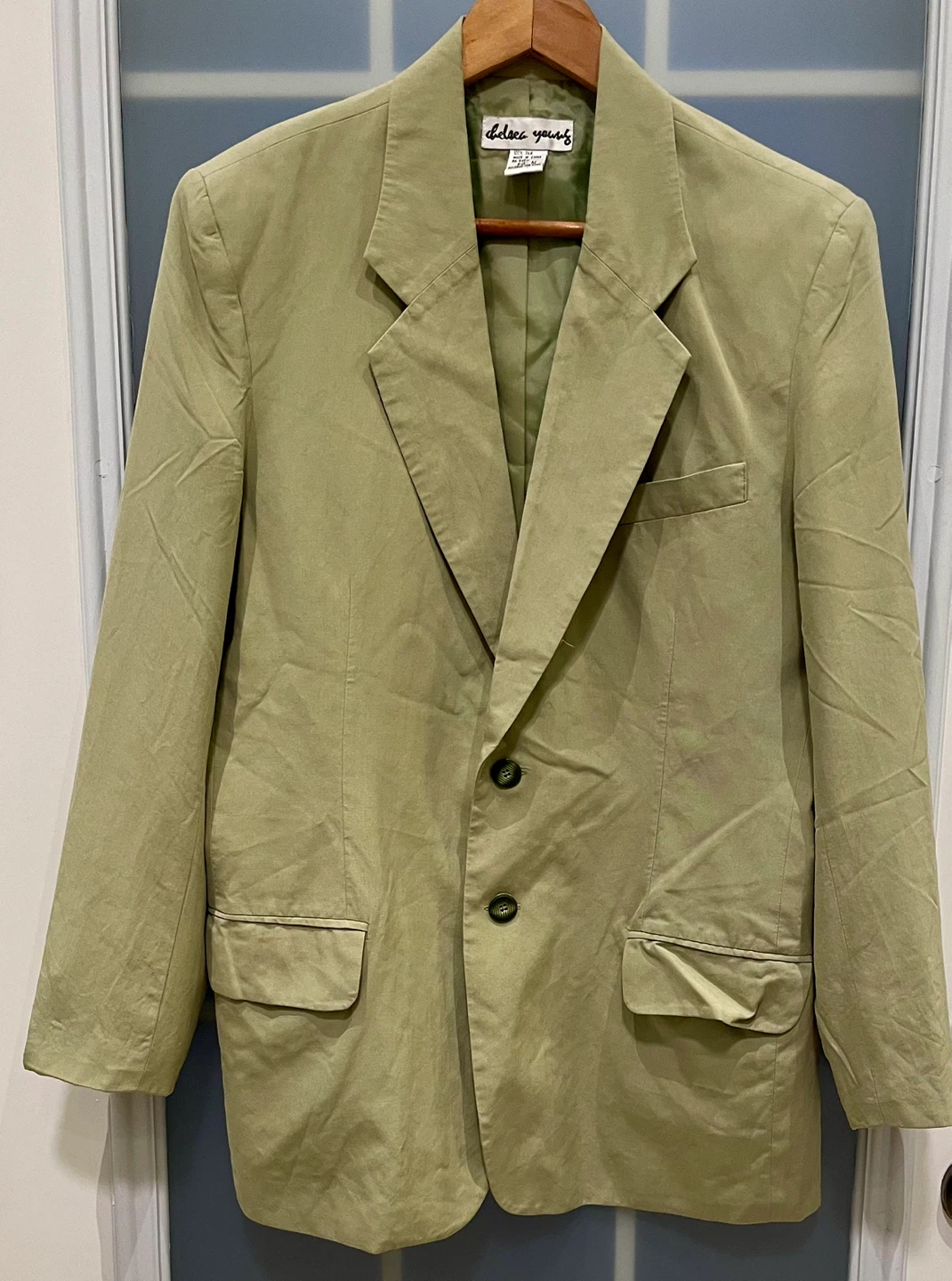 Chelsea Young 100% Silk Blazer - Size M - photo 2
