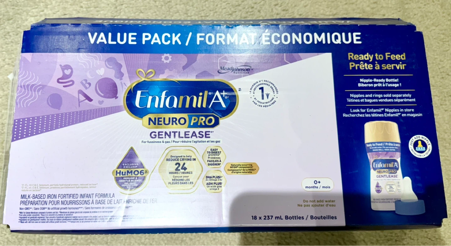 Enfamil NeuroPro Gentlease Ready-to-Feed Bottles