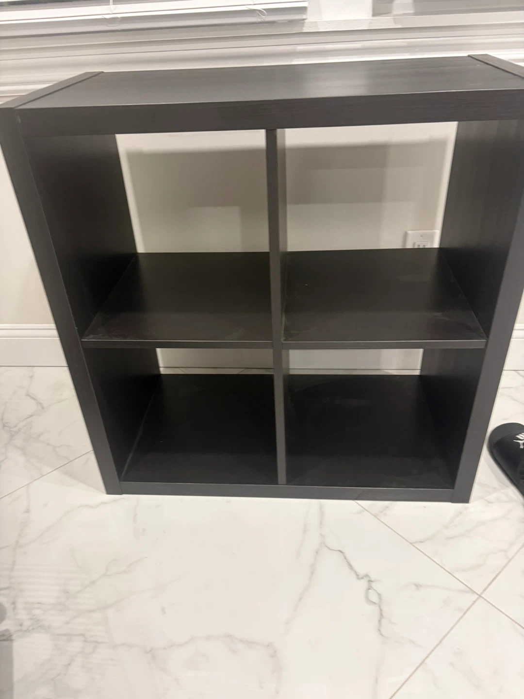 Dark Gray 4-Cube Storage Shelf - photo 4