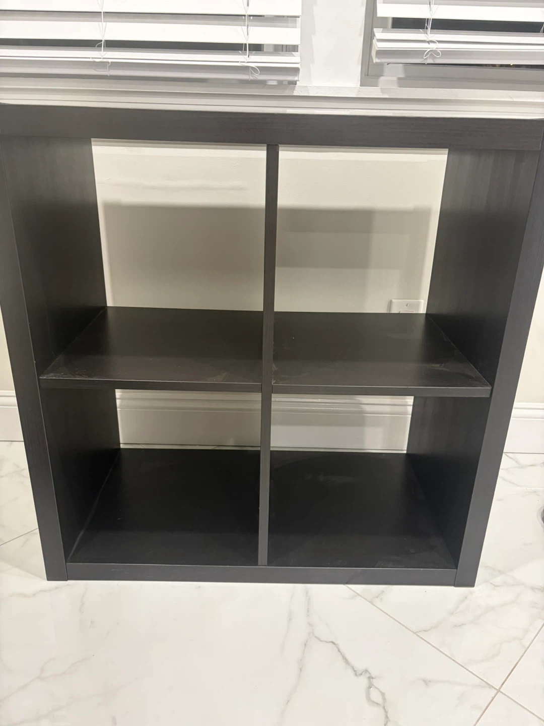 Dark Gray 4-Cube Storage Shelf - photo 2