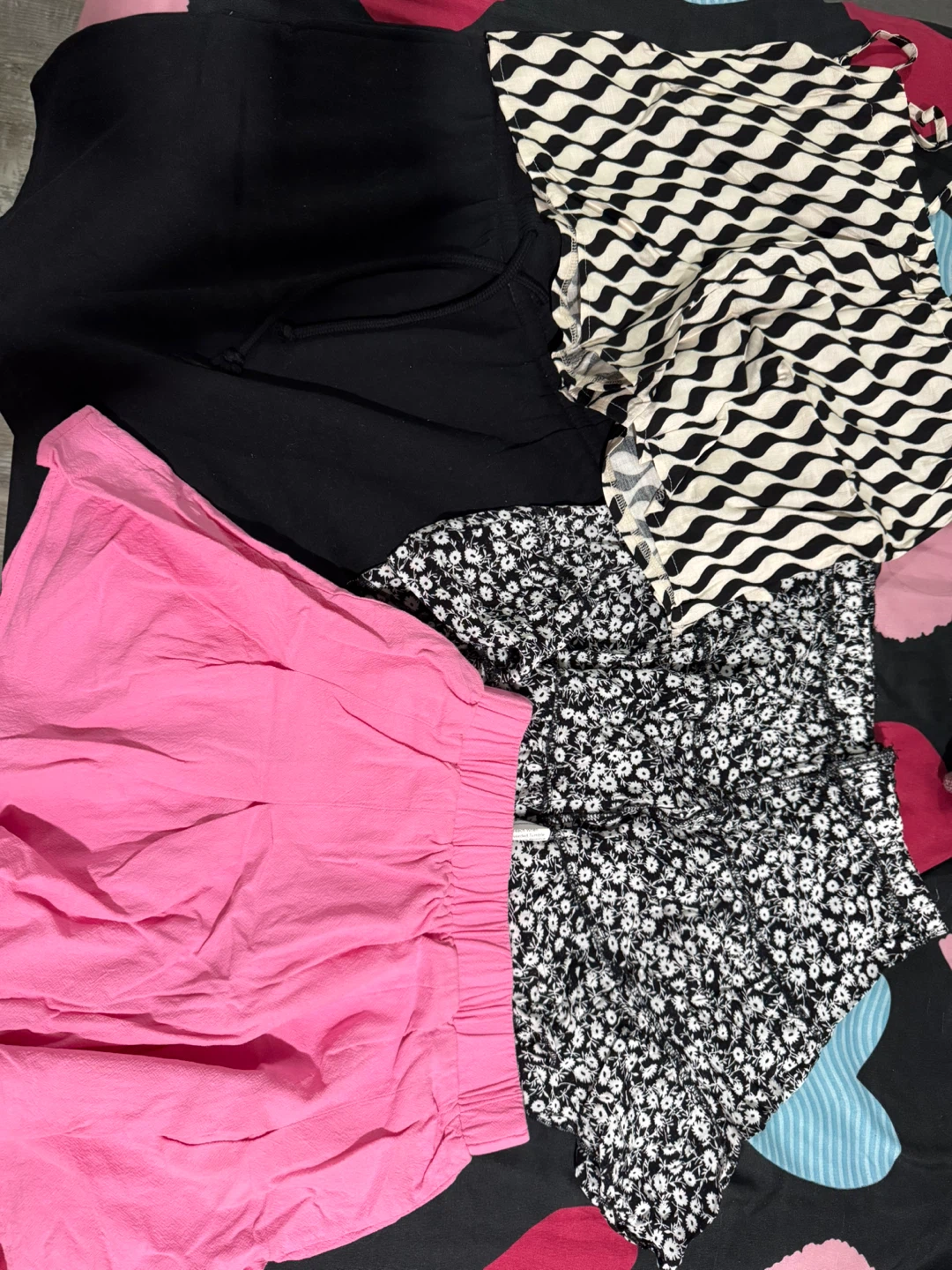 Women's Clothing Bundle - Skirt, Shorts & Tops