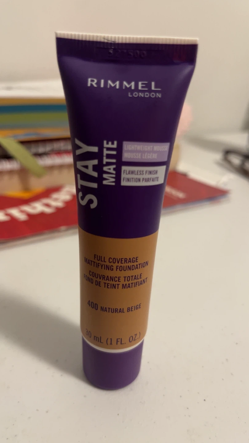 Rimmel Stay Matte Foundation 400 Natural Beige 30ml