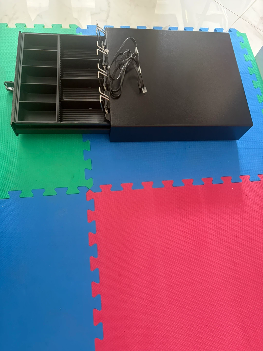 Black Cash Drawer with Key Lock - photo 5